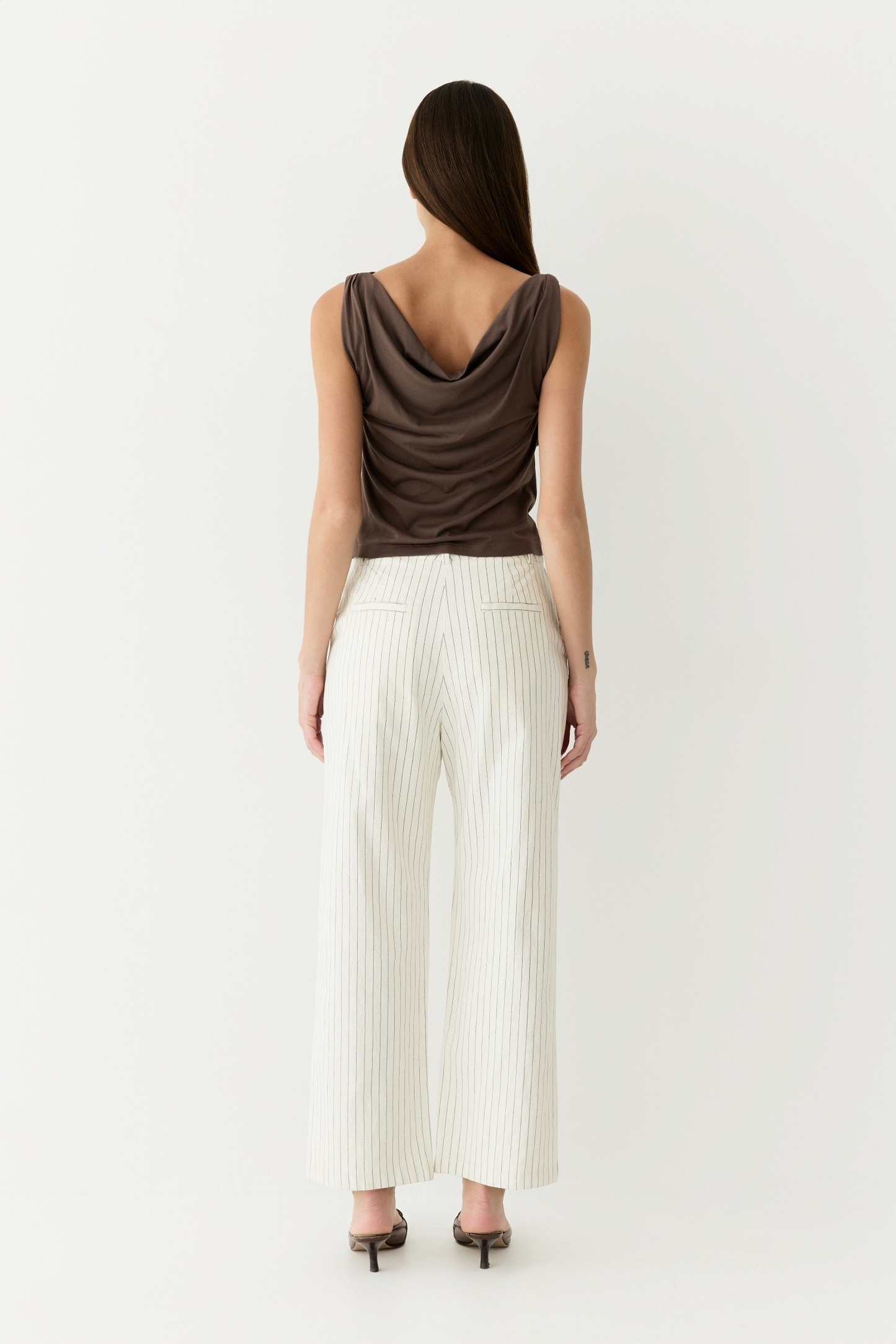 The Elise Top - Brown