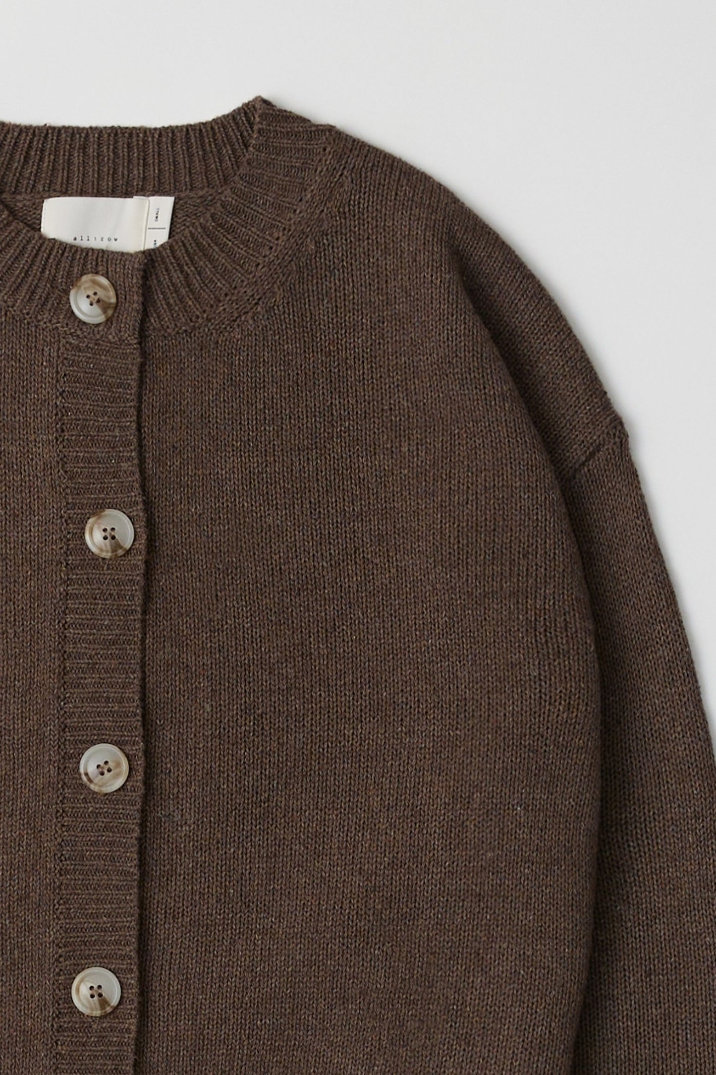 The Lucy Cardigan - Mocha