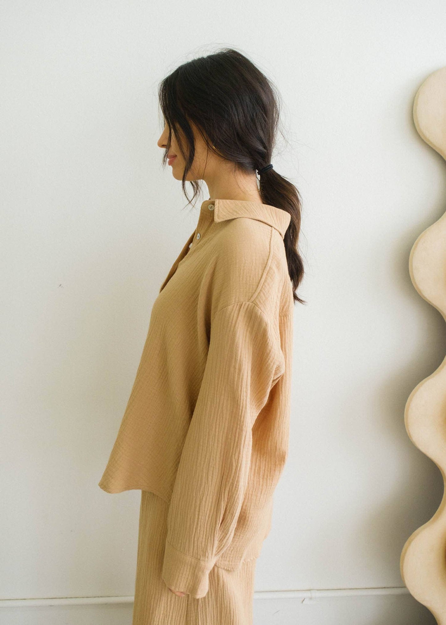 Misa Button Down Top