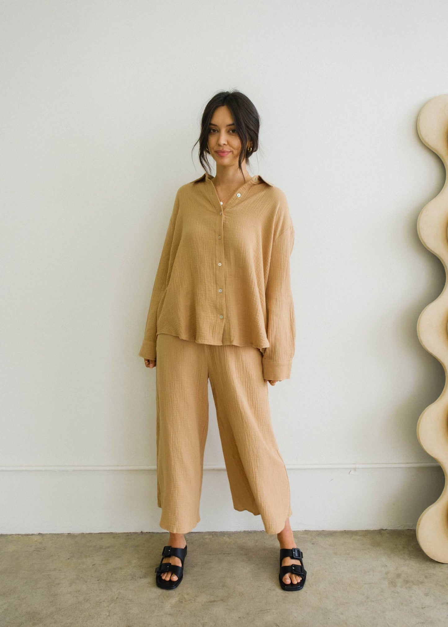 Misa Button Down Top