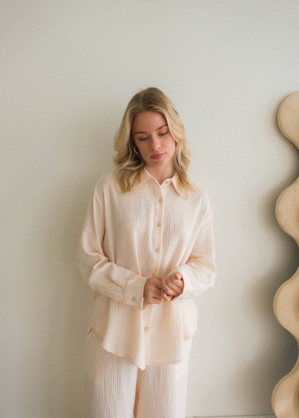 Misa Button Down Top