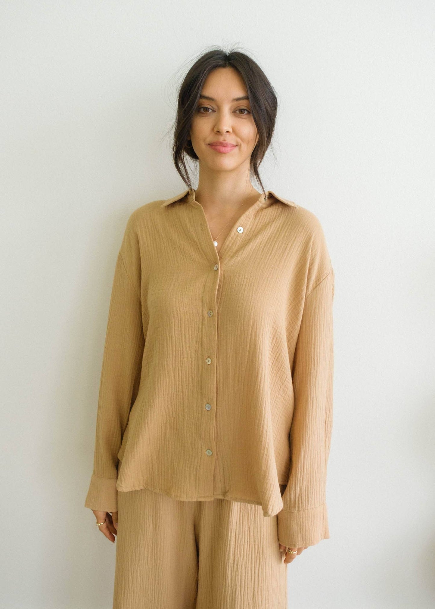 Misa Button Down Top